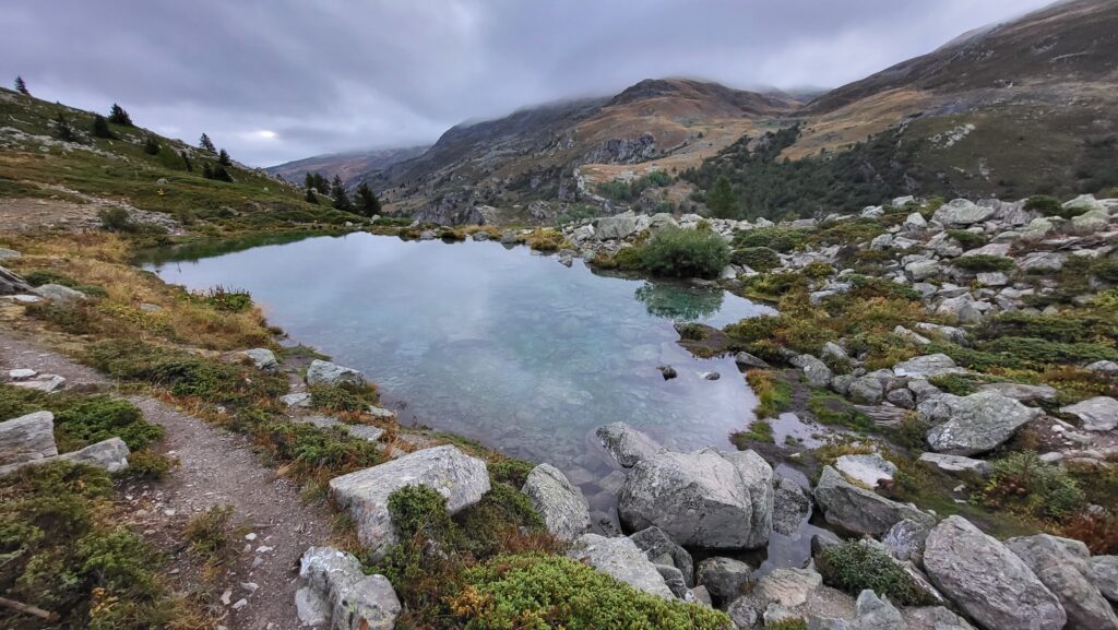 Le lac vert (Valmeinier)