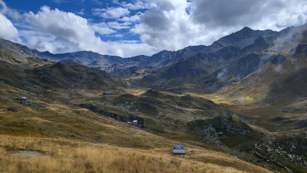 Vers le refuge de Terre Rouge